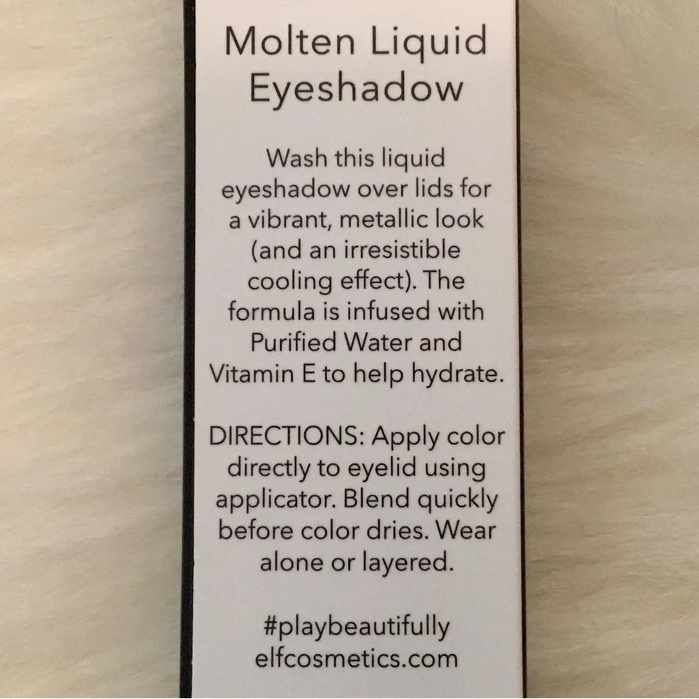 2 New ELF Aqua Beauty Molten Liquid Eyeshadows - Picture 6 of 8